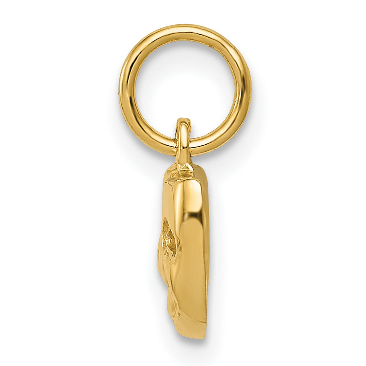 10k Yellow Gold Theater Pendant with Comedy and Tragedy Masks for Drama and Performing Arts