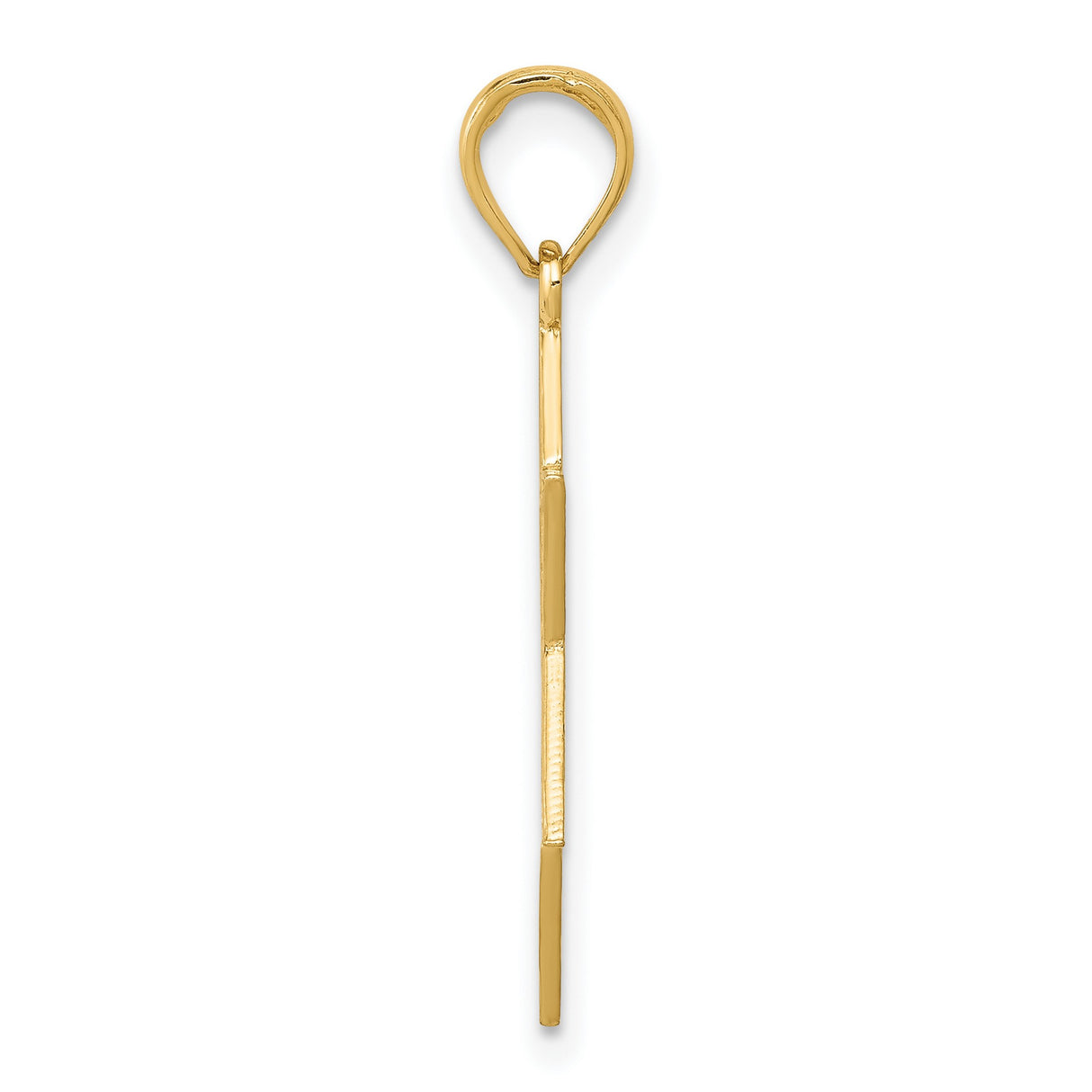 10k Yellow Gold Star of David Pendant with Menorah and Hebrew Symbol Design