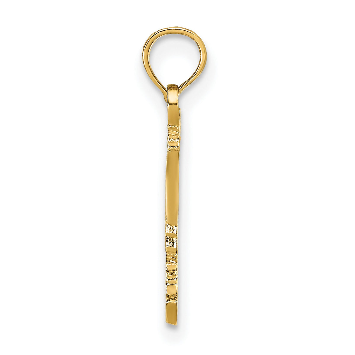 10k Yellow Gold Rooster Pendant, Detailed Zodiac Animal Design for Men or Unisex