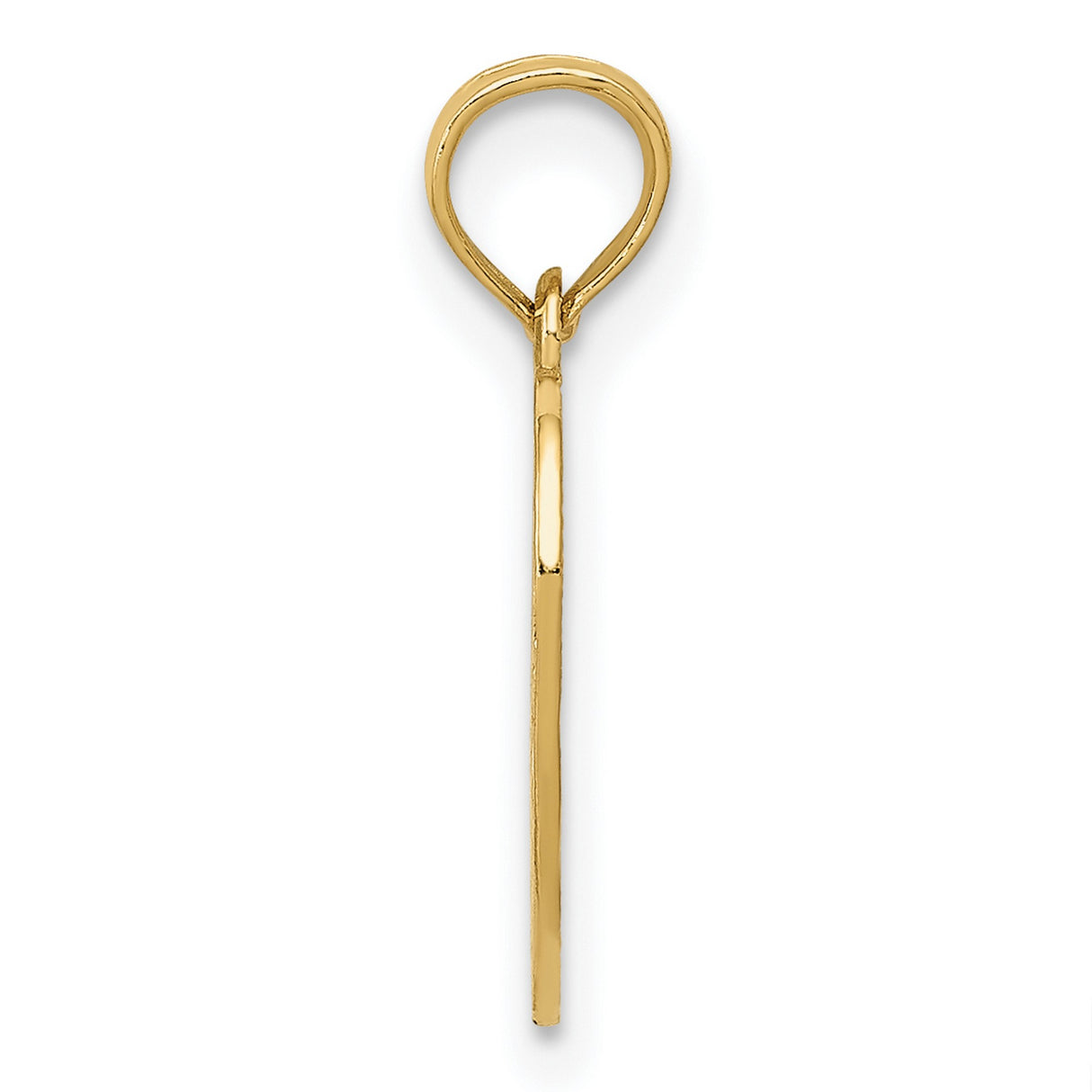 10k Yellow Gold Heart Pendant with Open Lattice and Woven Basket Weave Design