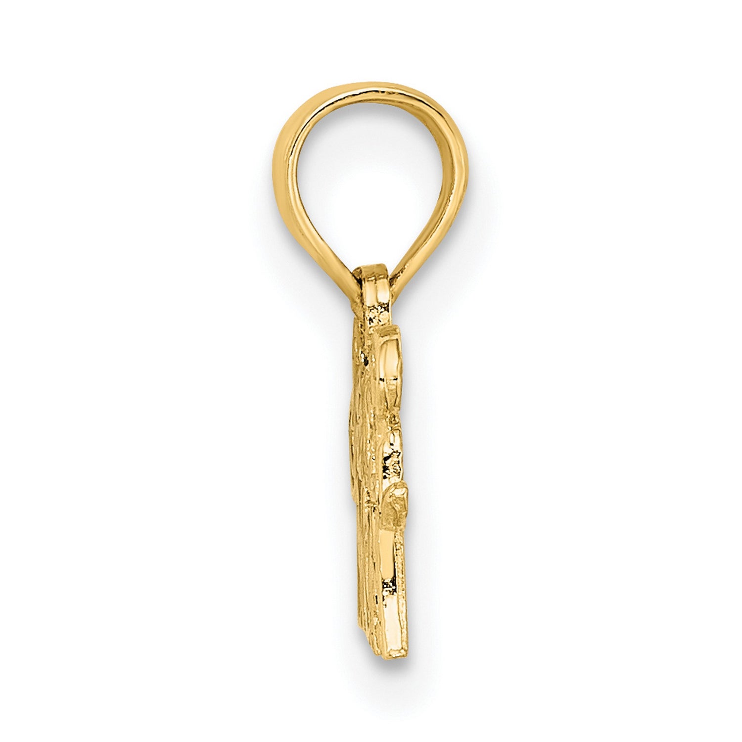 10k Yellow Gold Pendant with Soccer Ball Design, Soccer Mom Sports Charm