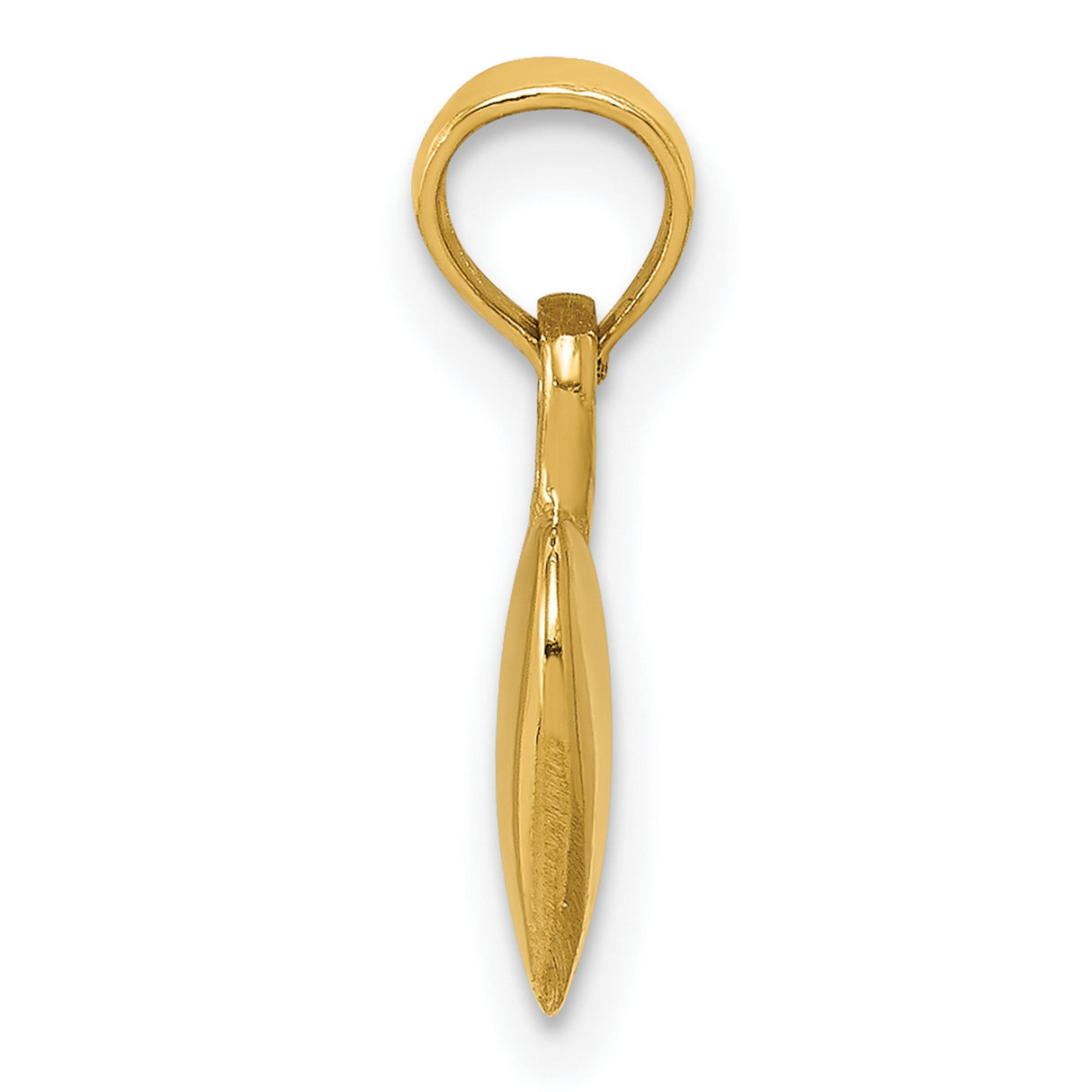 10k Yellow Gold Heart Locket Pendant with Polished Finish, Classic Sentimental Design for Women