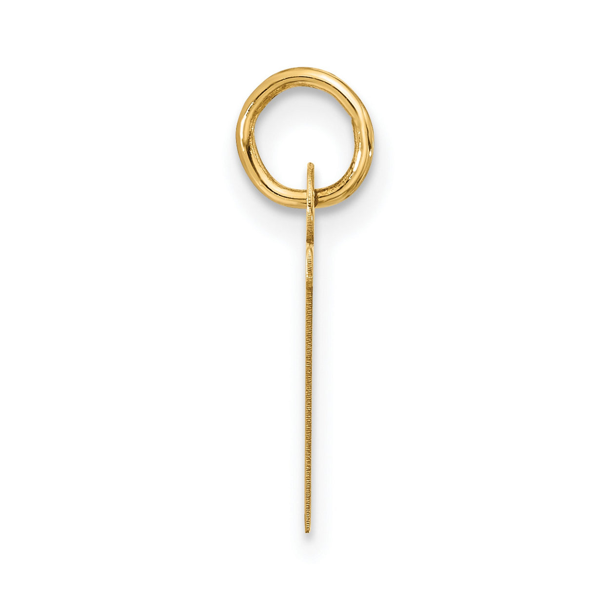 10k Yellow Gold Ankh Cross Pendant, Polished Egyptian Symbol of Eternal Life, Unisex Religious Jewelry