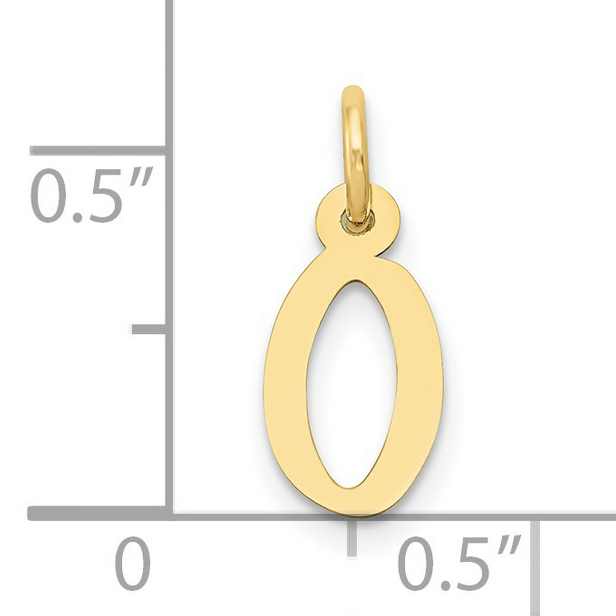 10k Yellow Gold Ichthys Fish Pendant, Minimalist Christian Symbol Jewelry for Women or Unisex