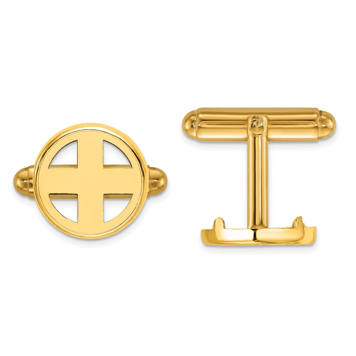 13 mm 14k Yellow Gold coin bezel for 13 mm Coin