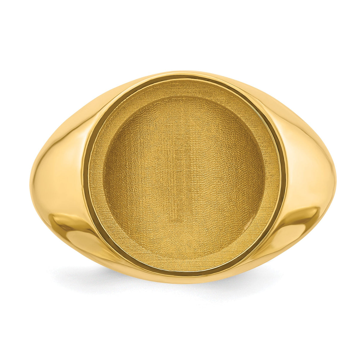 13 mm 14k Yellow Gold coin bezel for 13 mm Coin — additional image