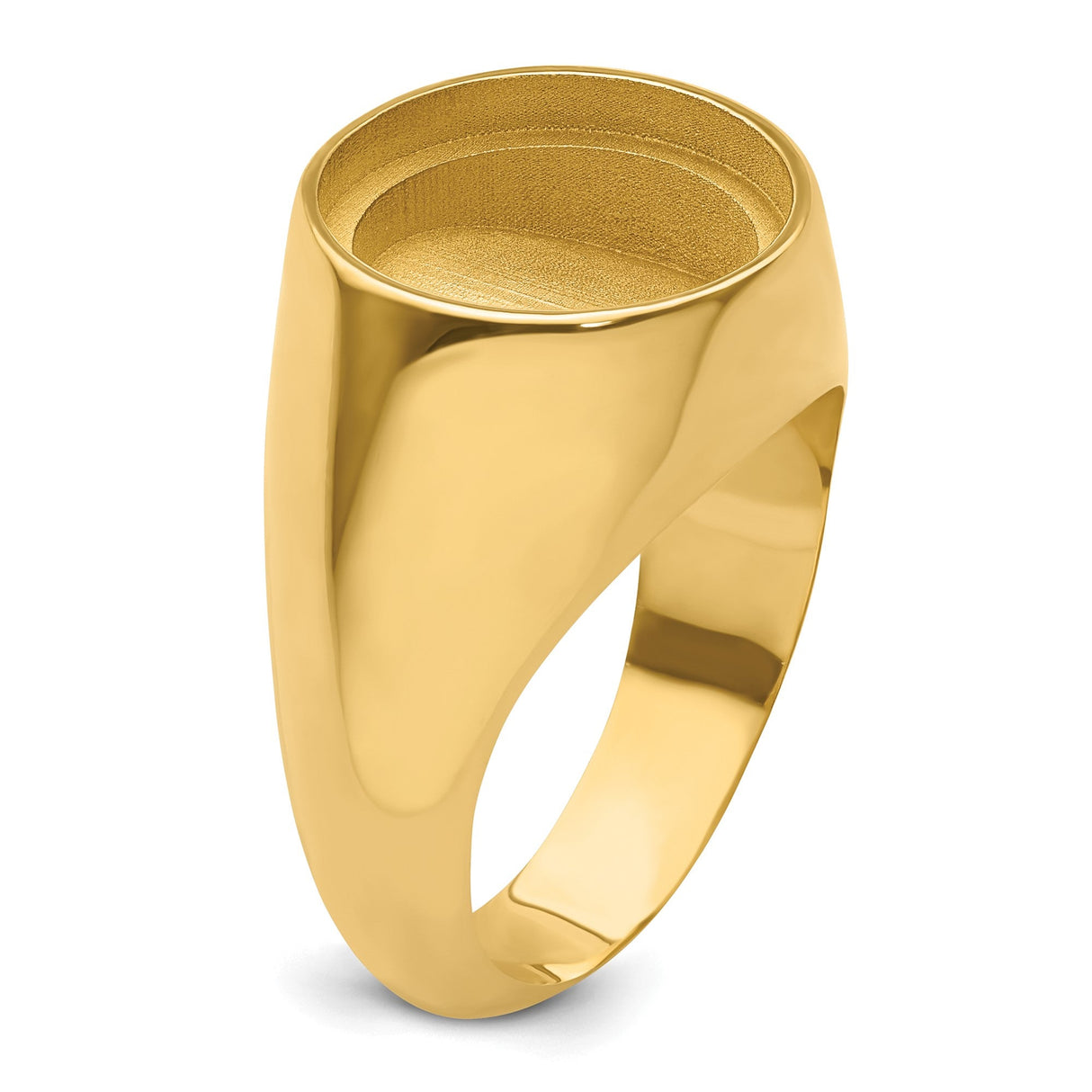 13 mm 14k Yellow Gold coin bezel for 13 mm Coin — additional image