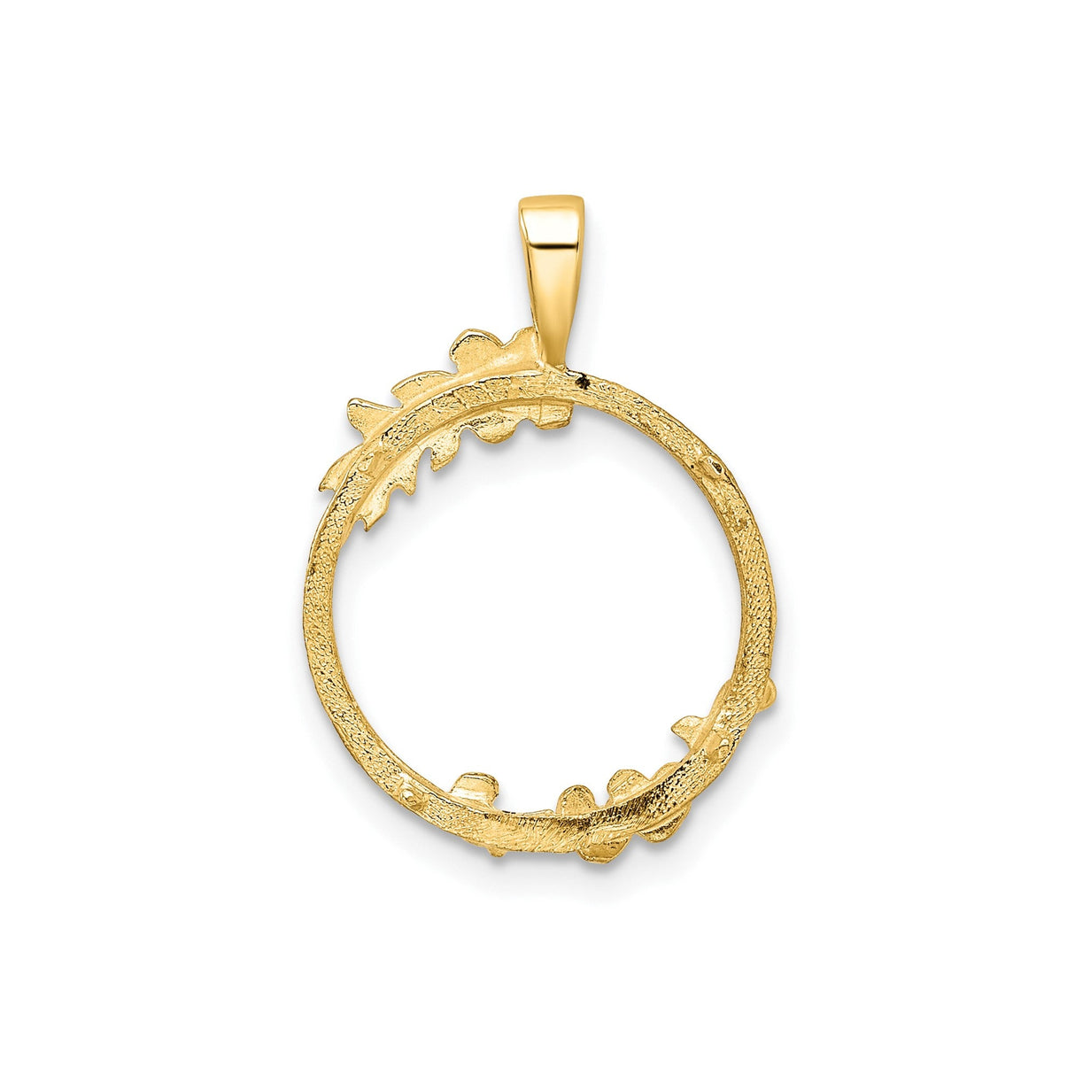 14 mm 14k Yellow Gold coin bezel for 14 mm Coin — additional image
