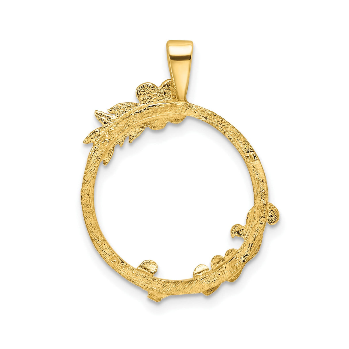 16 mm 14k Yellow Gold coin bezel for 16 mm Coin — additional image