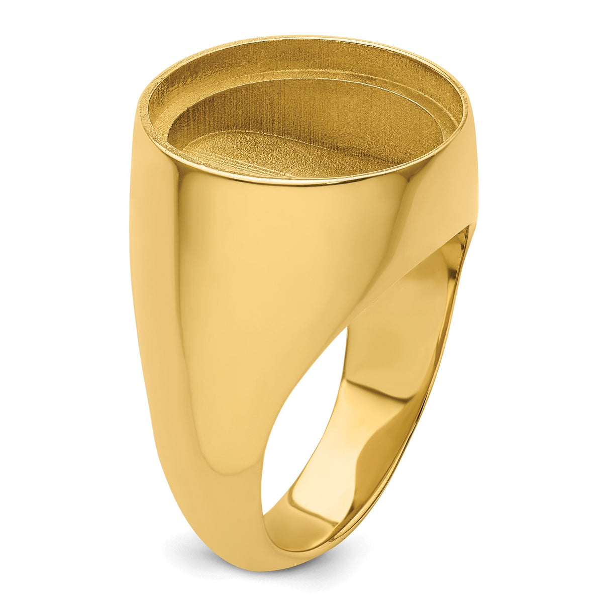 16 mm 14k Yellow Gold coin bezel for 16 mm Coin — additional image