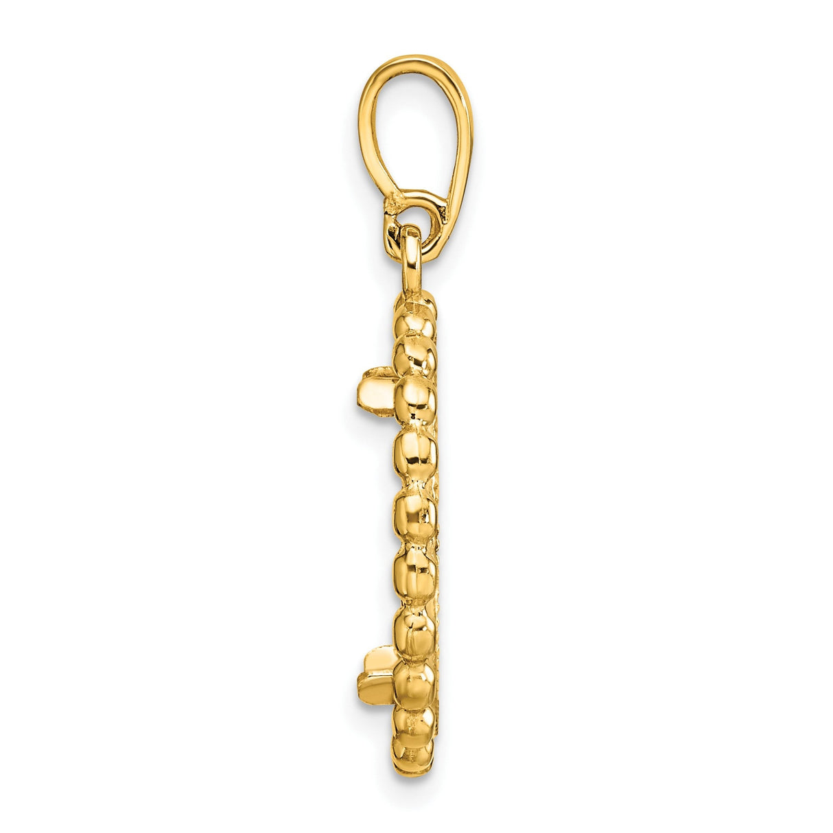 17 mm 14k Yellow Gold coin bezel for 16.5 mm Coin — alternate view