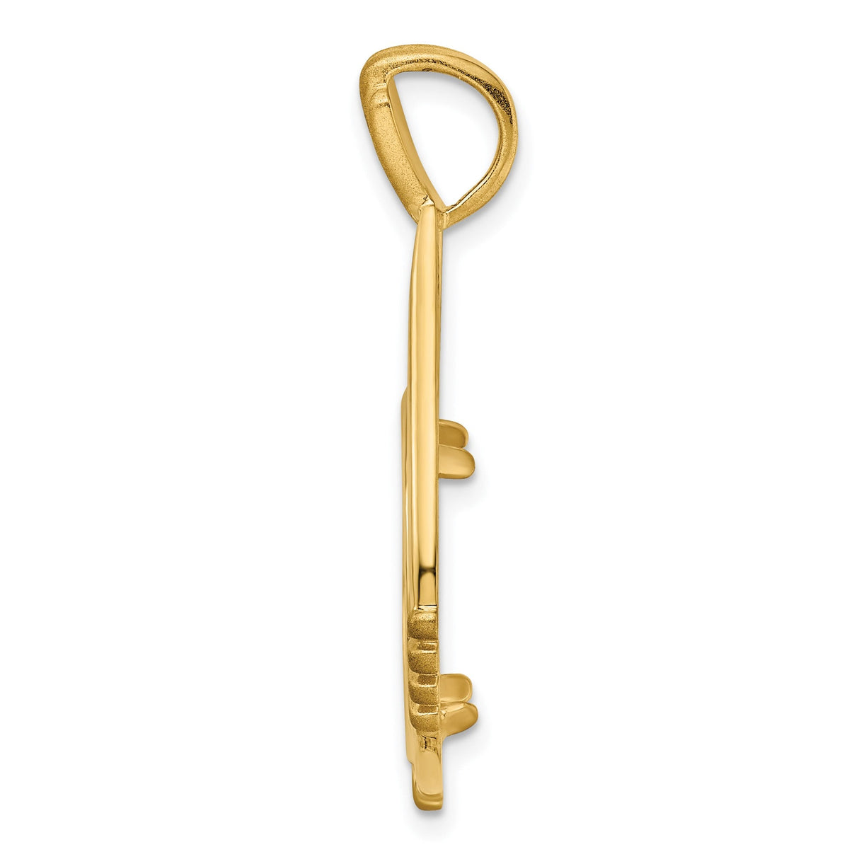 17 mm 14k Yellow Gold coin bezel for 16.5 mm Coin — alternate view