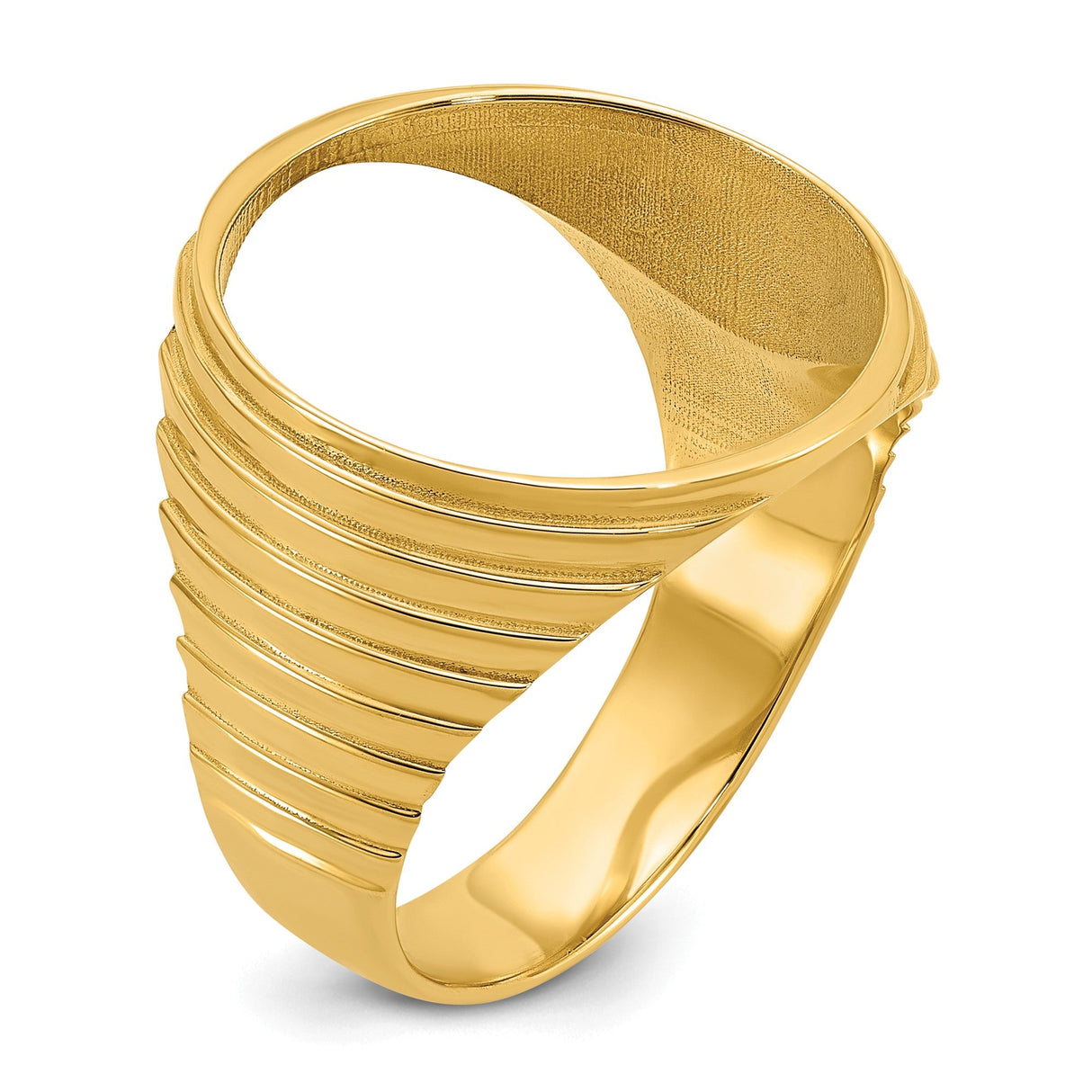 17 mm 10k Yellow Gold coin bezel for 16.5 mm Coin — additional image