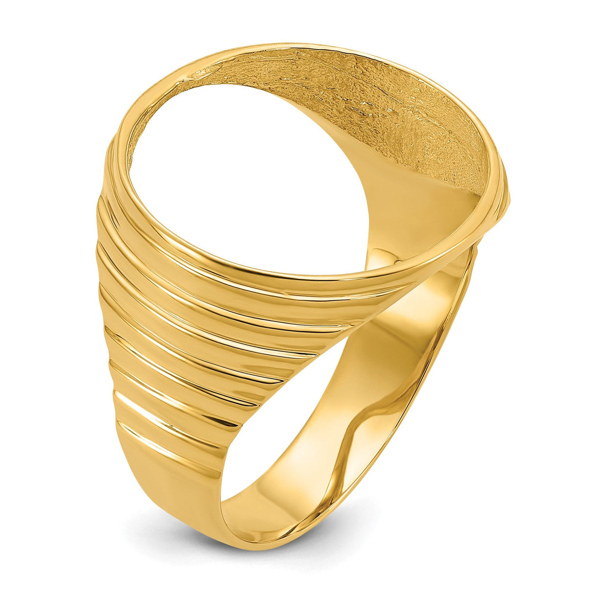 17 mm 10k Yellow Gold coin bezel for 16.5 mm Coin — additional image