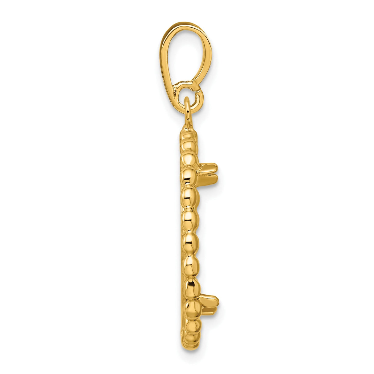 18 mm 14k Yellow Gold coin bezel for 17.8 mm Coin — alternate view