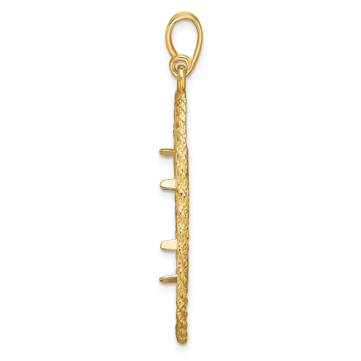 18 mm 14k Yellow Gold coin bezel for 17.8 mm Coin — alternate view