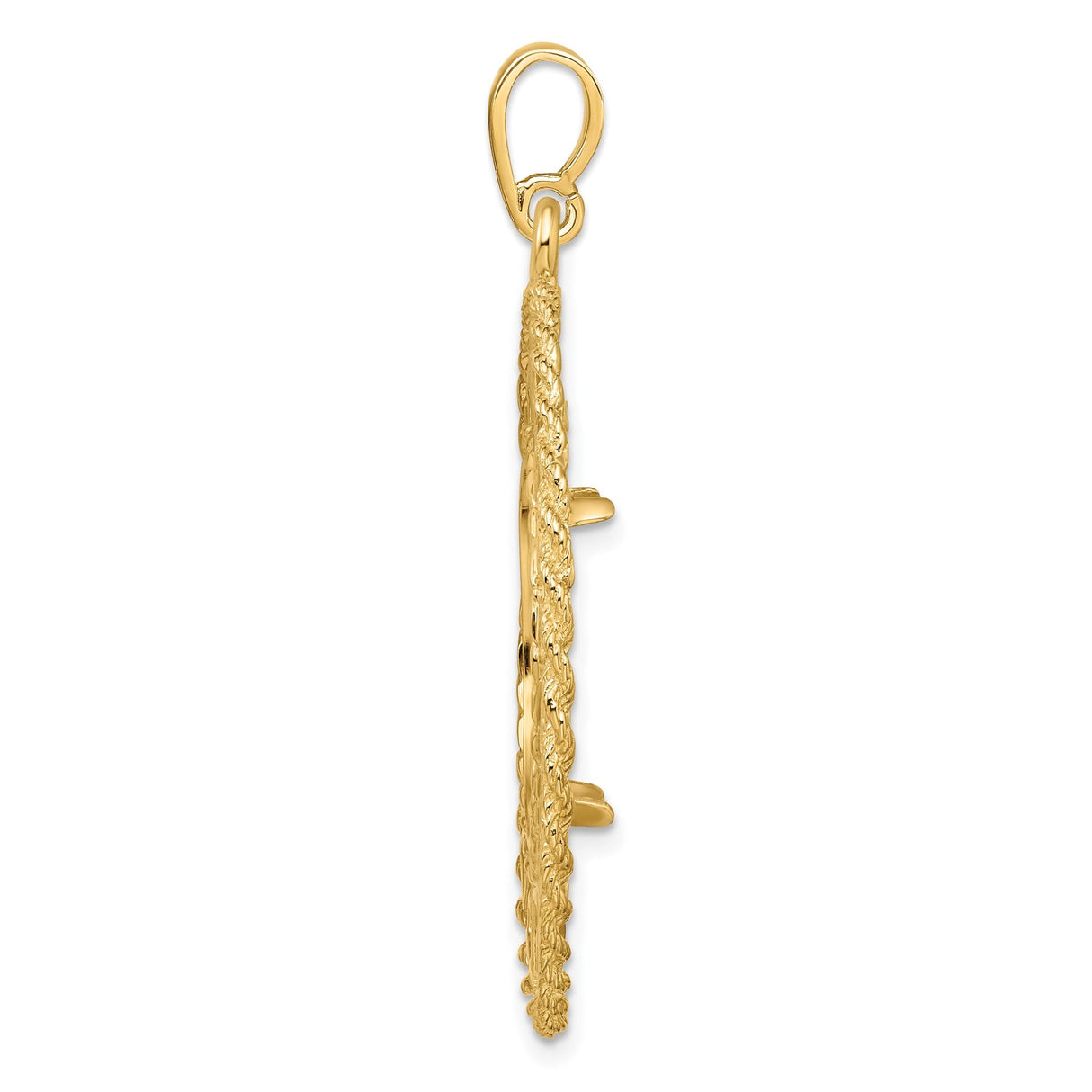 18 mm 14k Yellow Gold coin bezel for 17.8 mm Coin — alternate view