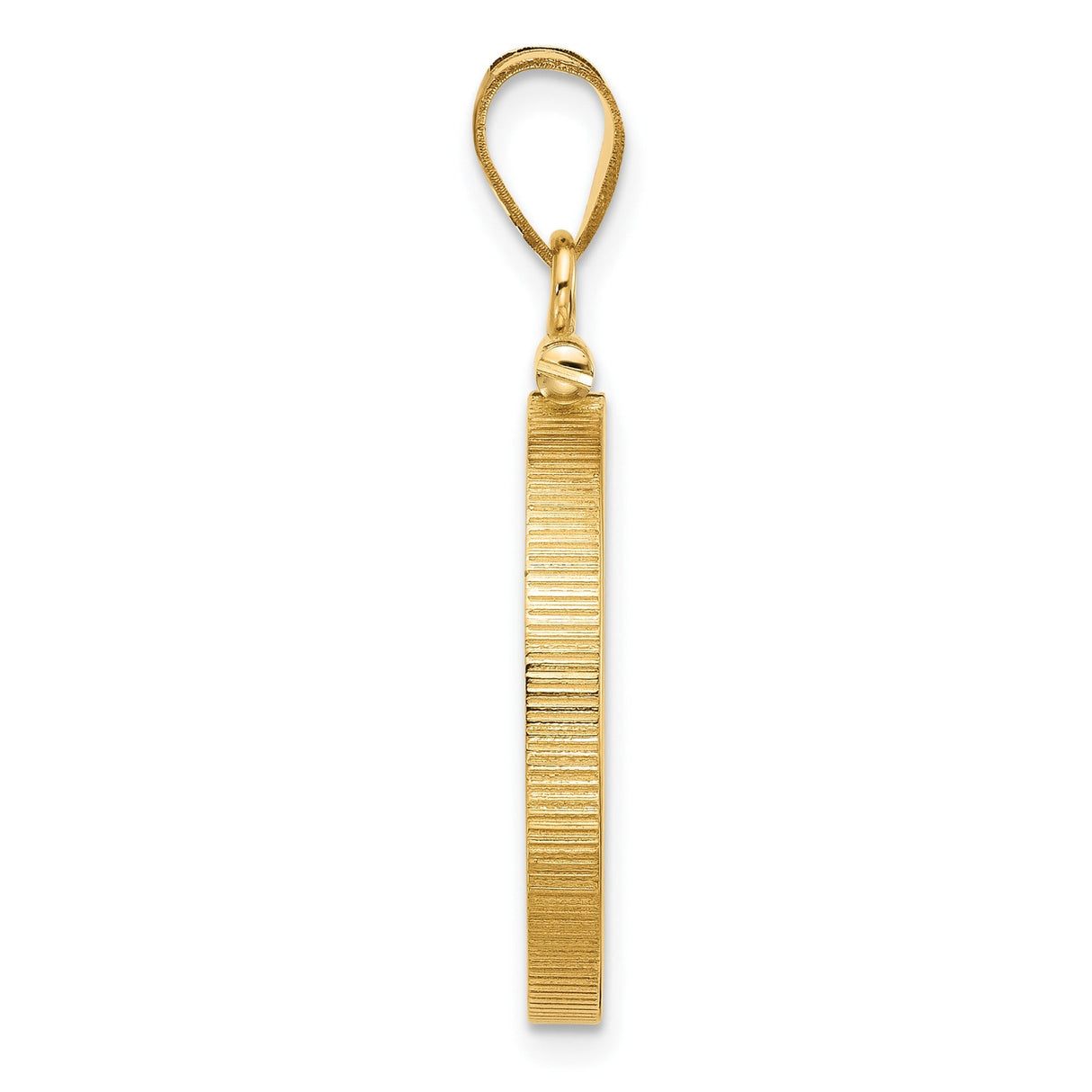 20 mm 14k Yellow Gold coin bezel for 20 mm Coin — alternate view
