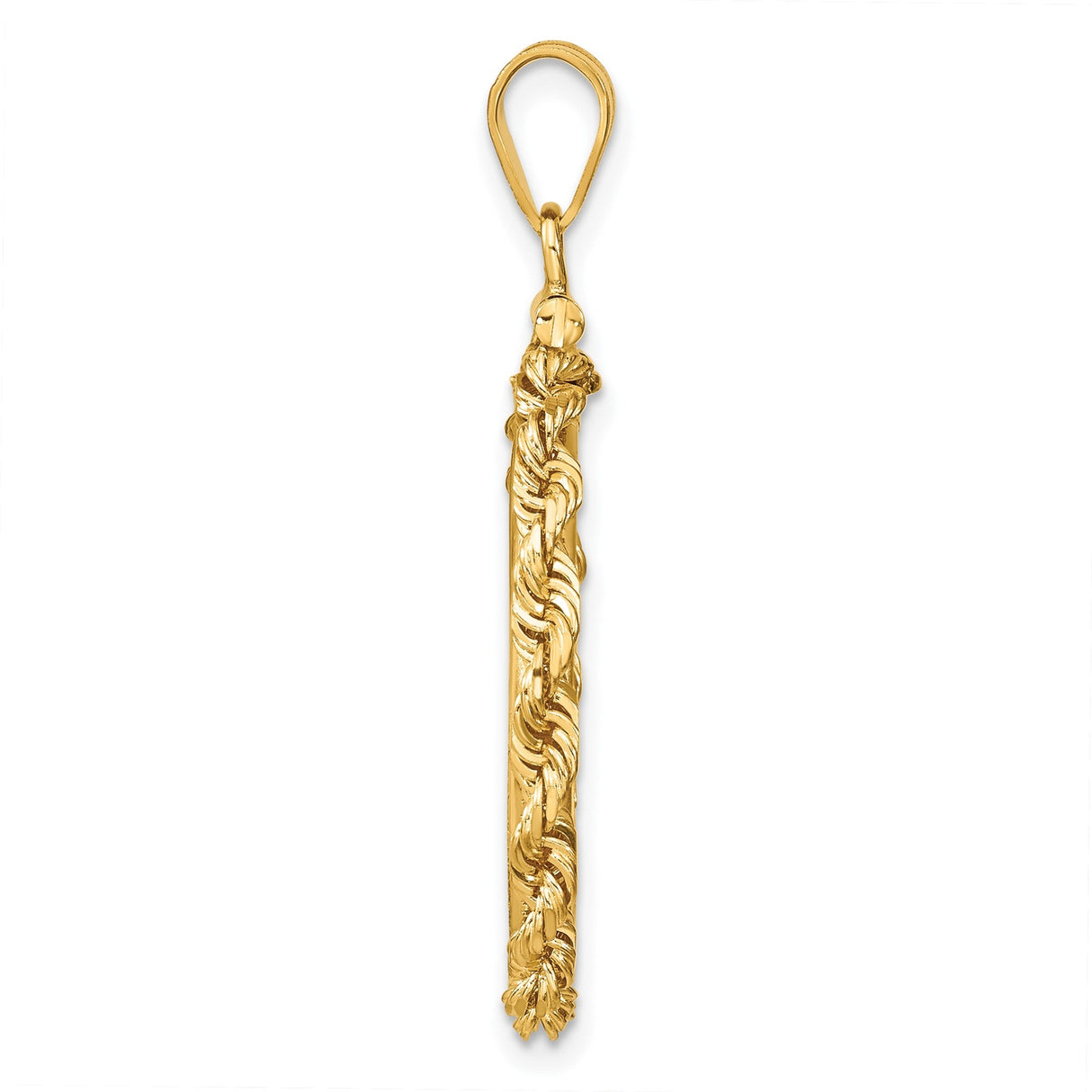 20 mm 14k Yellow Gold coin bezel for 20 mm Coin — alternate view