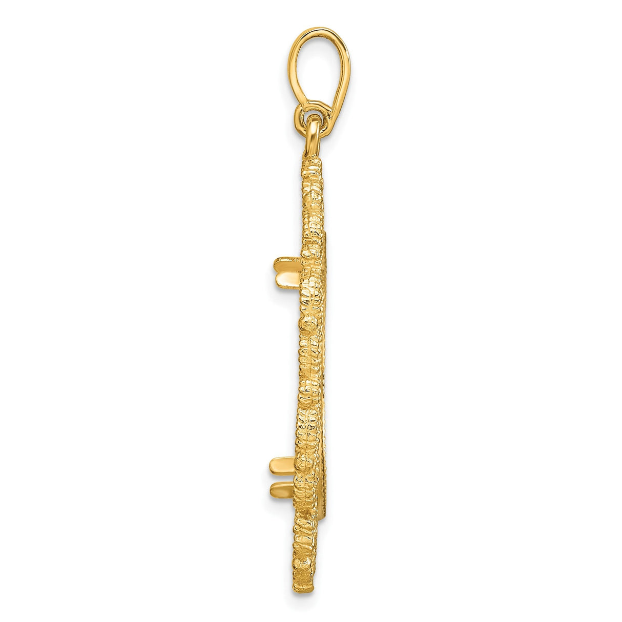 22 mm 14k Yellow Gold coin bezel for 21.6 mm Coin — alternate view