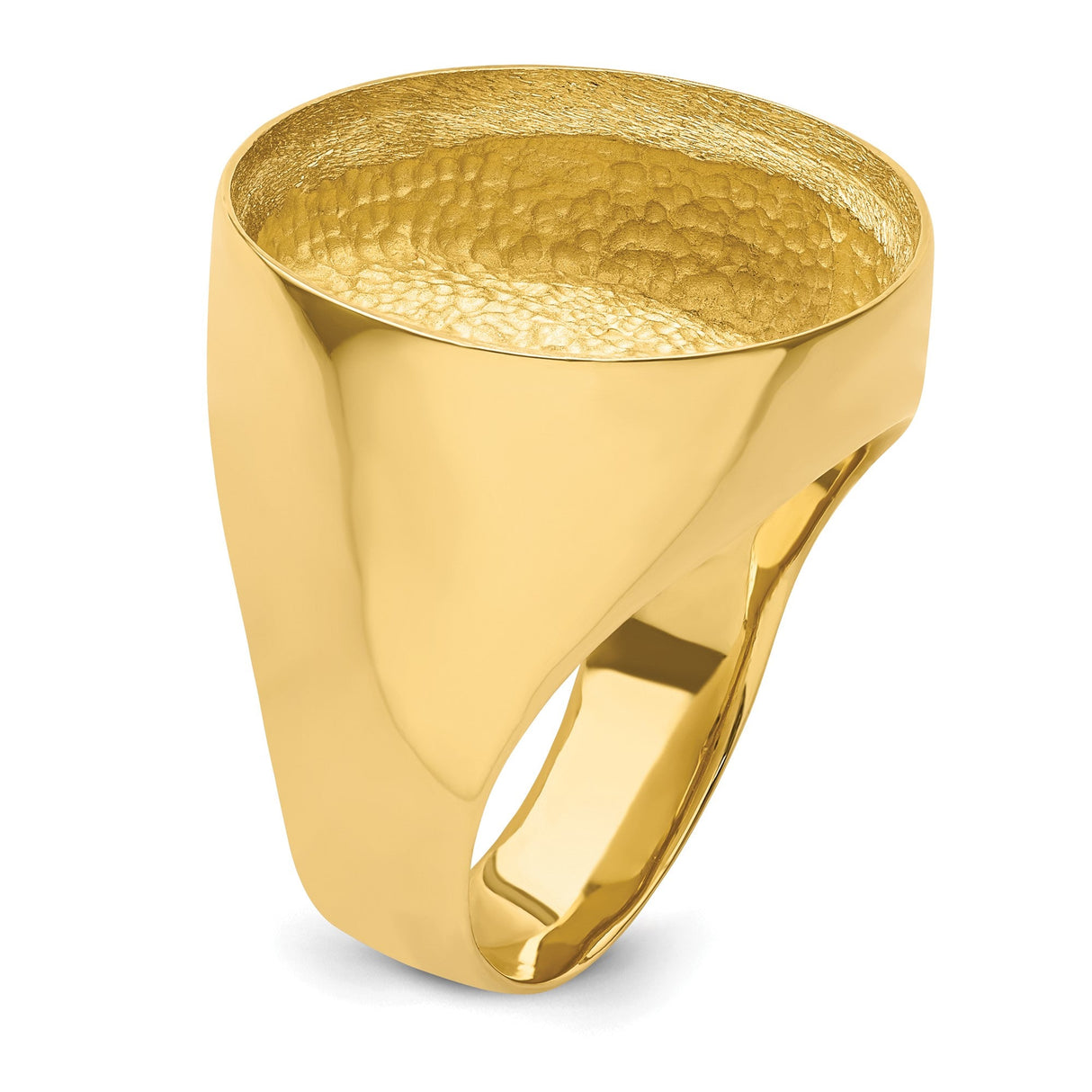 22 mm 14k Yellow Gold coin bezel for 21.6 mm Coin — additional image