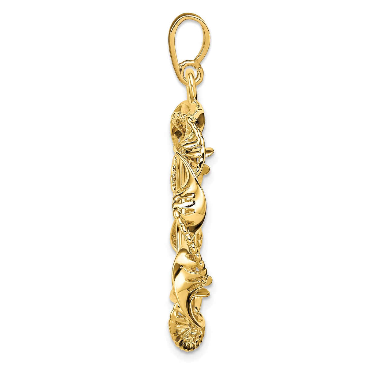 22 mm 14k Yellow Gold coin bezel for 22 mm Coin — alternate view