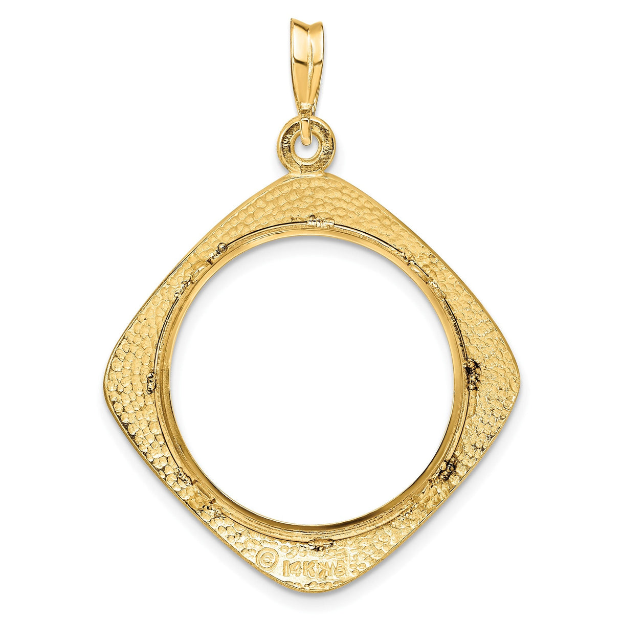 22 mm 14k Yellow Gold coin bezel for 22 mm Coin — additional image