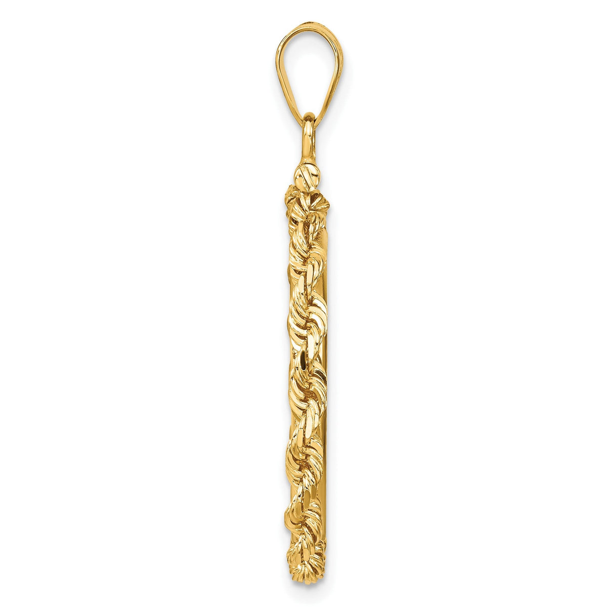 22 mm 14k Yellow Gold coin bezel for 22 mm Coin — alternate view