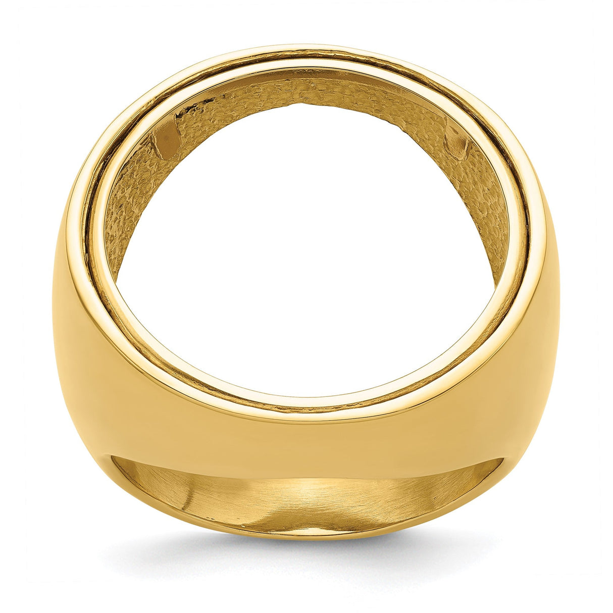 22 mm 14k Yellow Gold coin bezel for 22 mm Coin — additional image