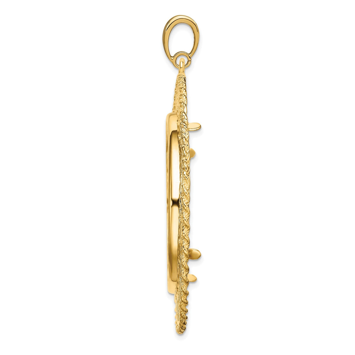 33 mm 14k Yellow Gold coin bezel for 32.7 mm Coin — alternate view