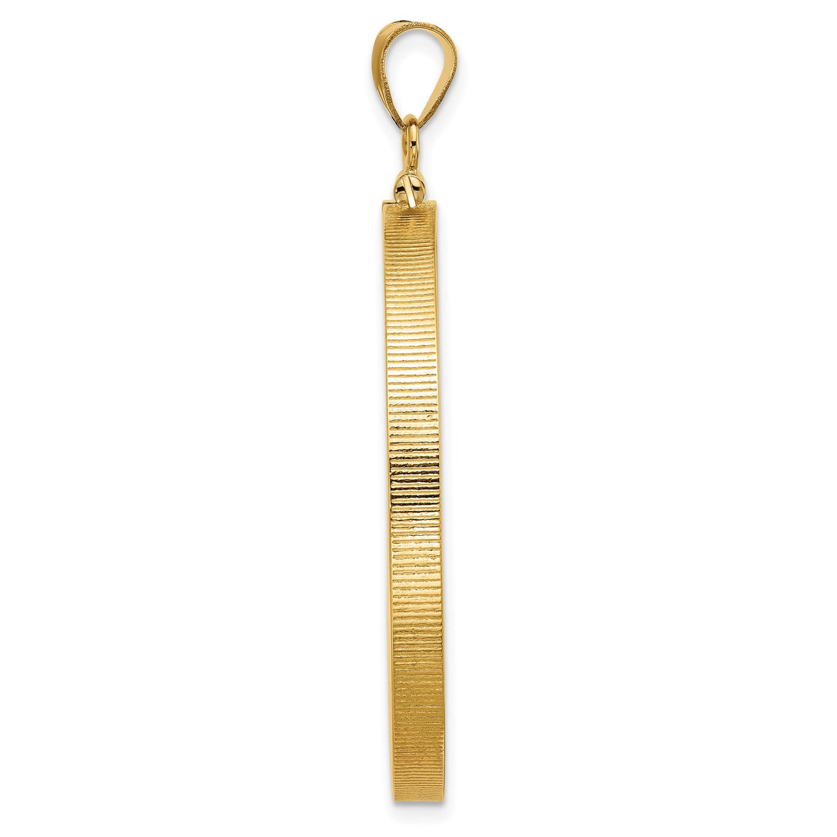 37 mm 14k Yellow Gold coin bezel for 37 mm Coin — alternate view