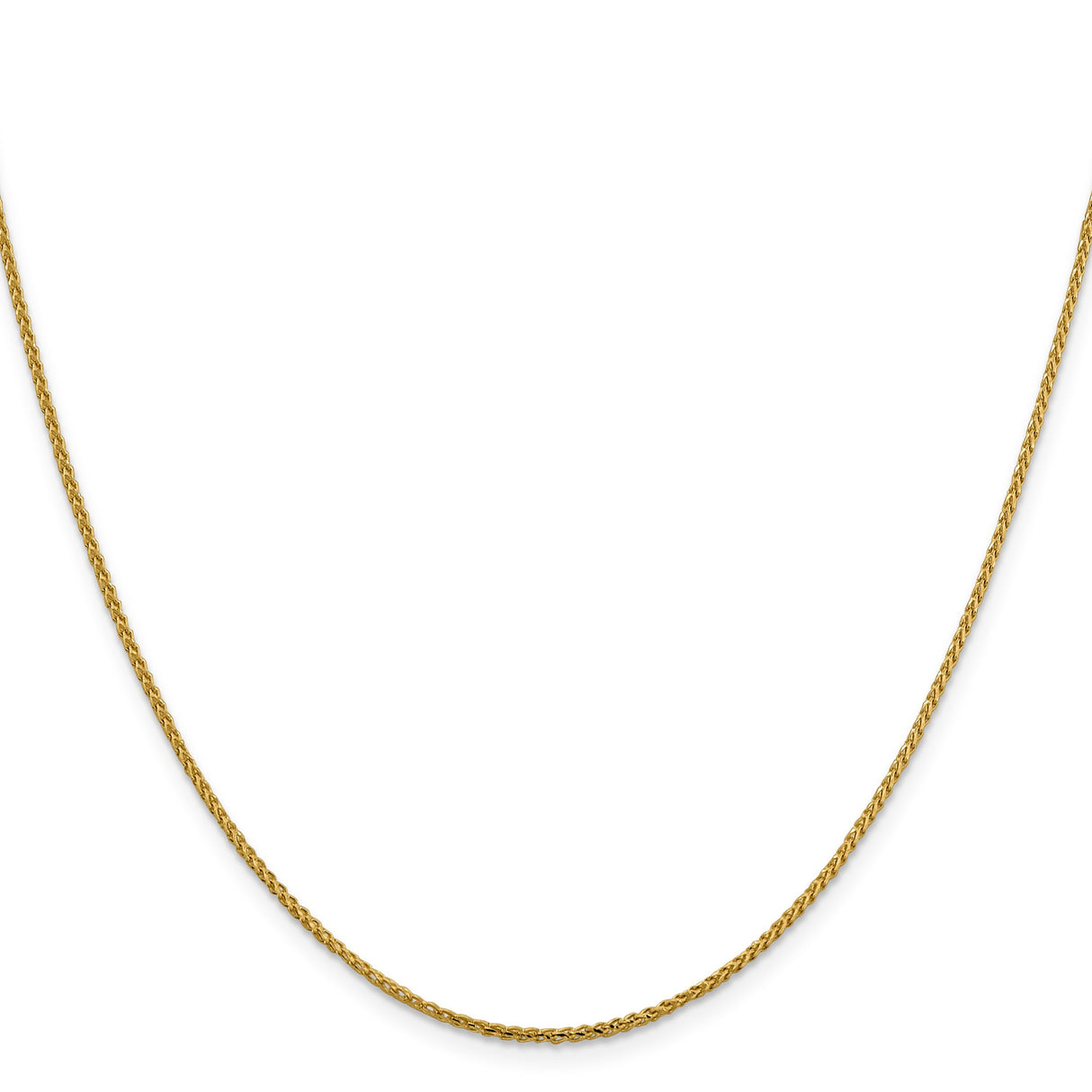 14K Yellow Gold 1.4 mm Franco Chain Necklace, Polished