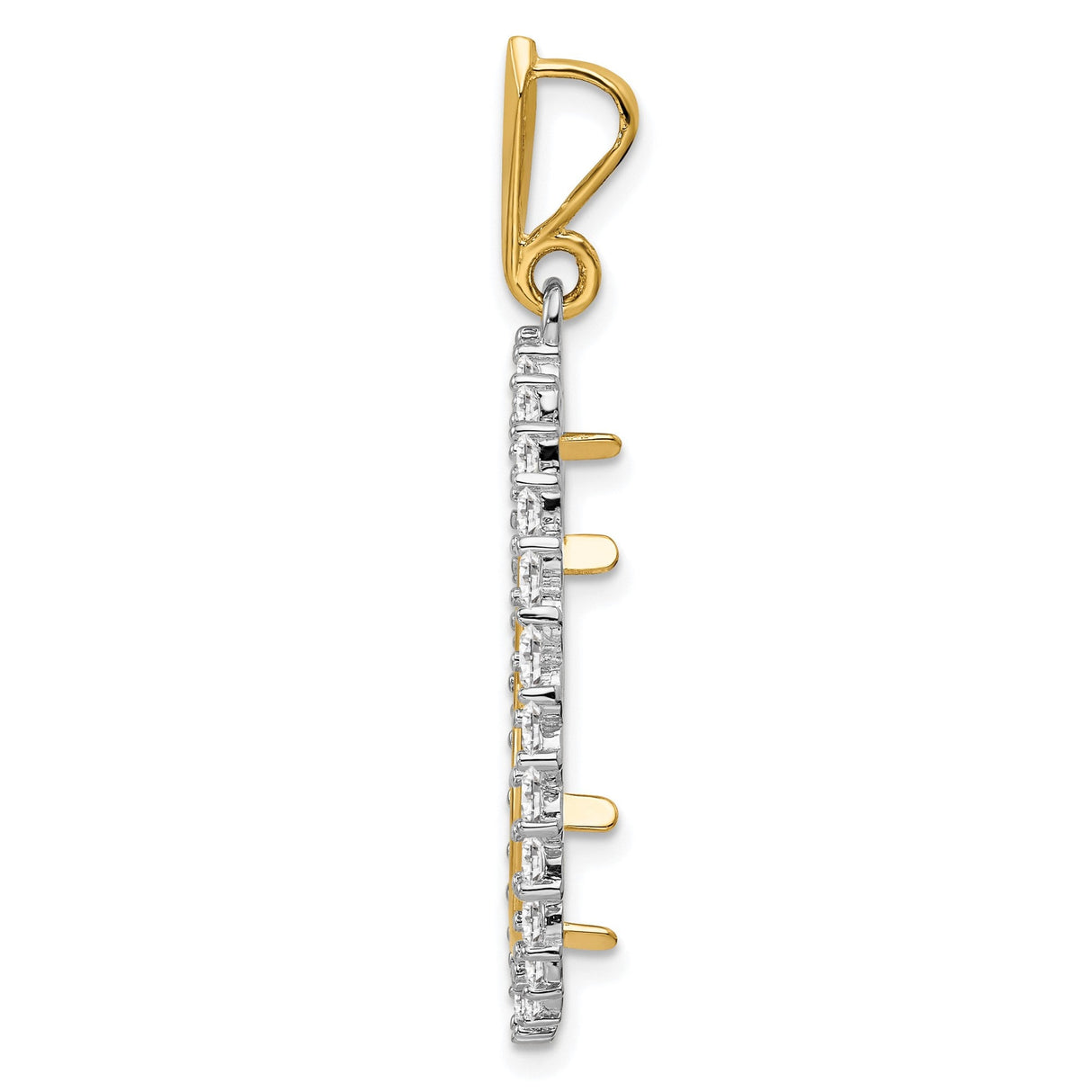 22 mm 14k Multi-Tone Gold coin bezel for 21.6 mm Coin — alternate view