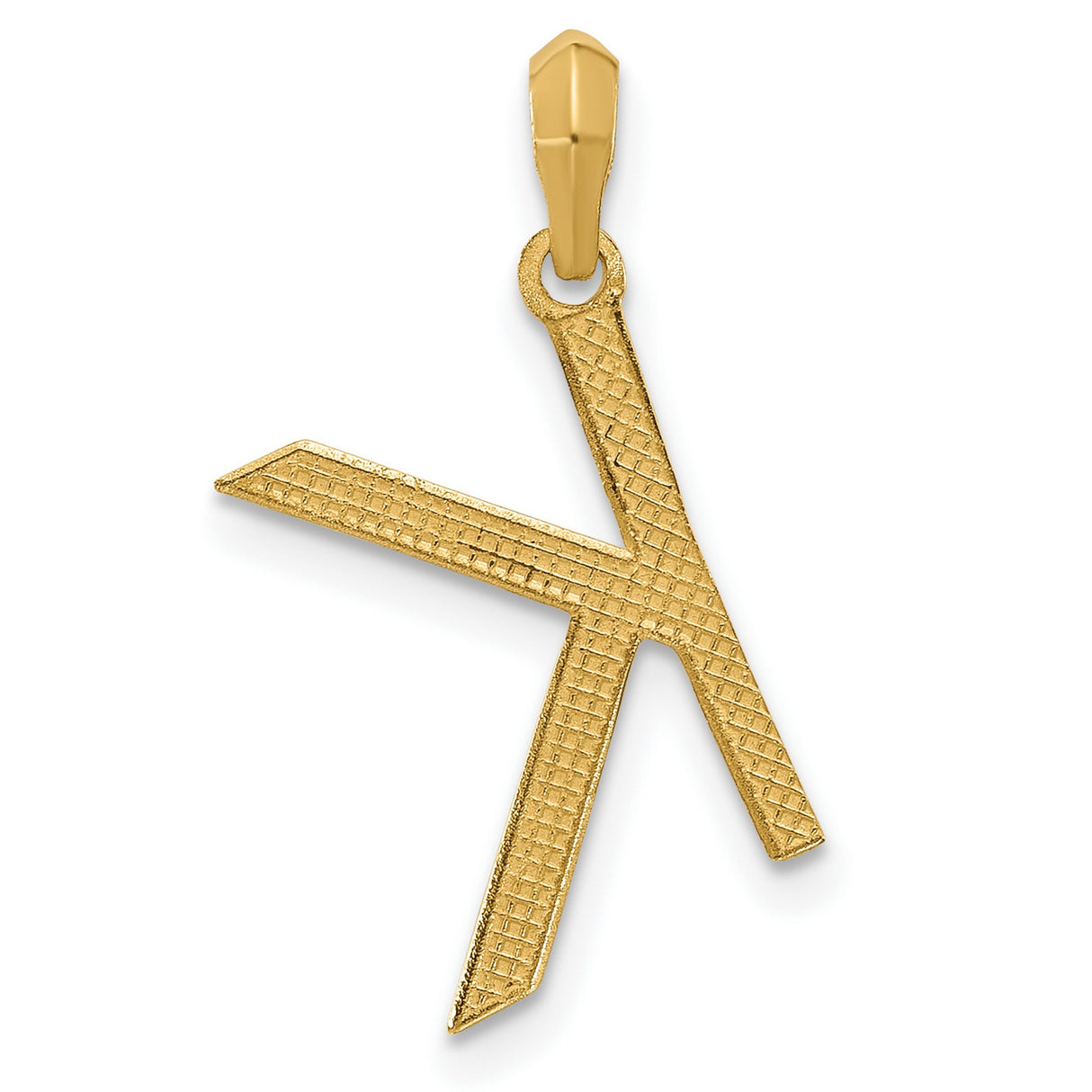 14k Yellow Gold Chai Pendant, Unisex Hebrew Symbol Charm, Jewish Faith and Heritage Jewelry