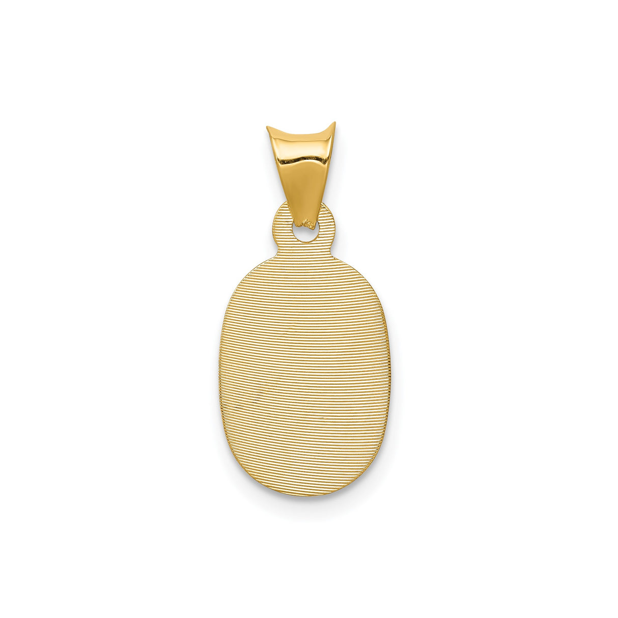 14k Yellow Gold Jesus Pendant with Outstretched Arms and Sunburst Design