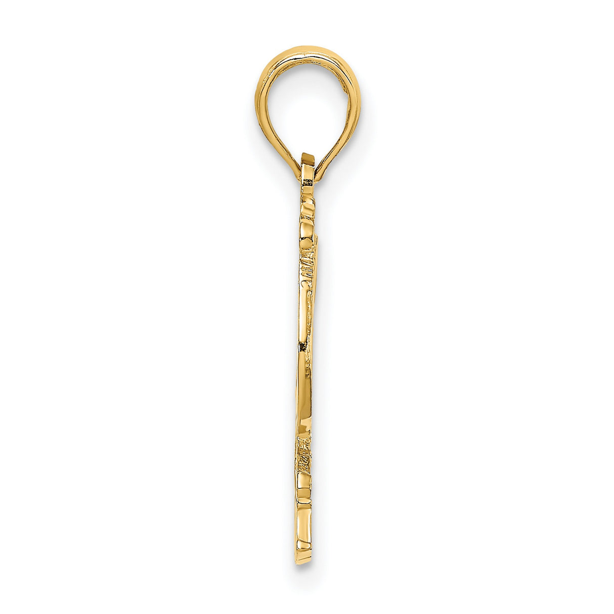 14k Yellow Gold Rooster Pendant, Hawaiian Style Symbolizing Pride and Island Culture