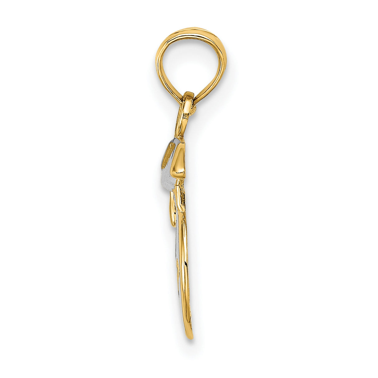 Happy Smiling Face with Graduation Day Cap Charm Pendant in Real 14k Yellow Gold