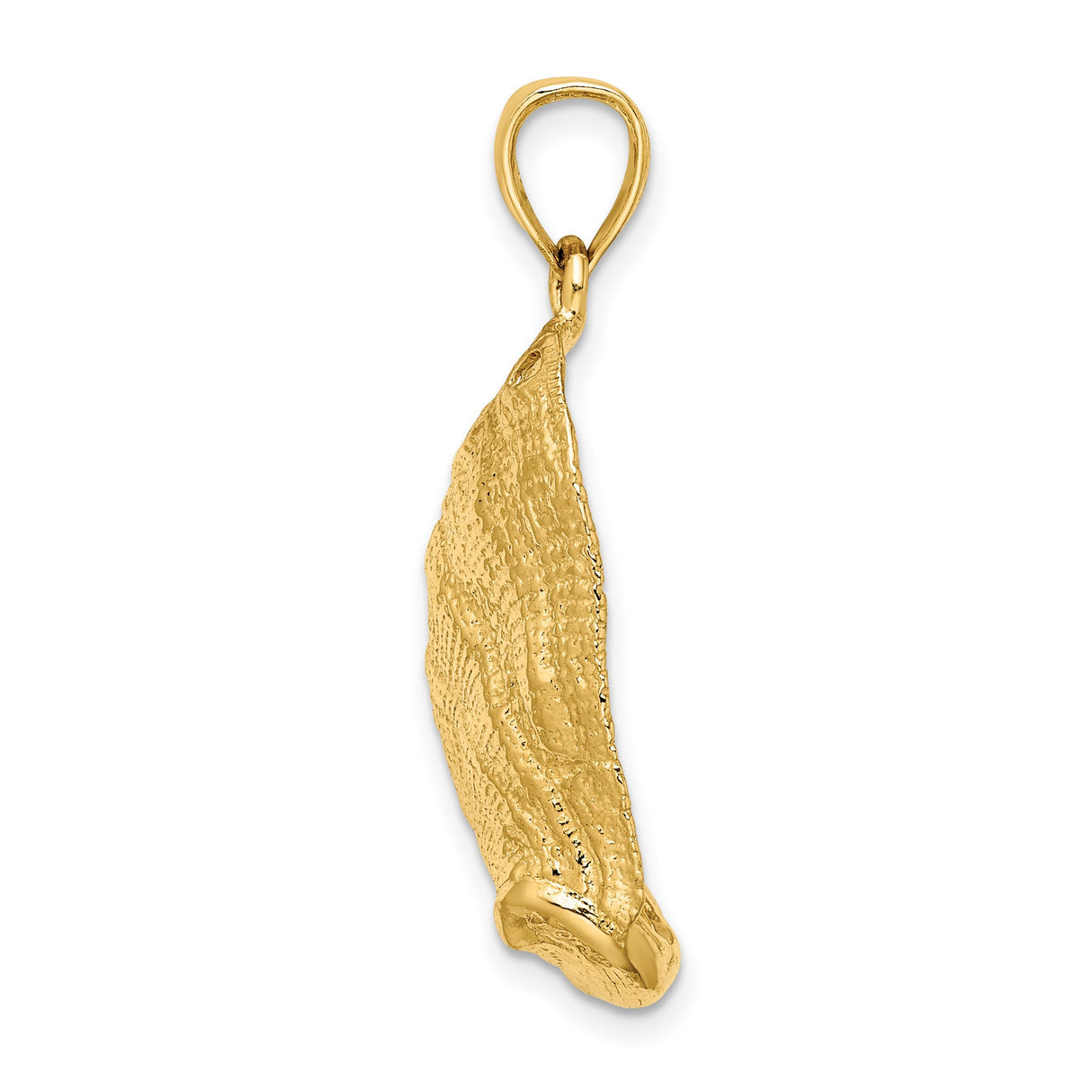 14k Yellow Gold Seashell Pendant with Abalone Shell, Nautical Beach-Inspired Jewelry for Women