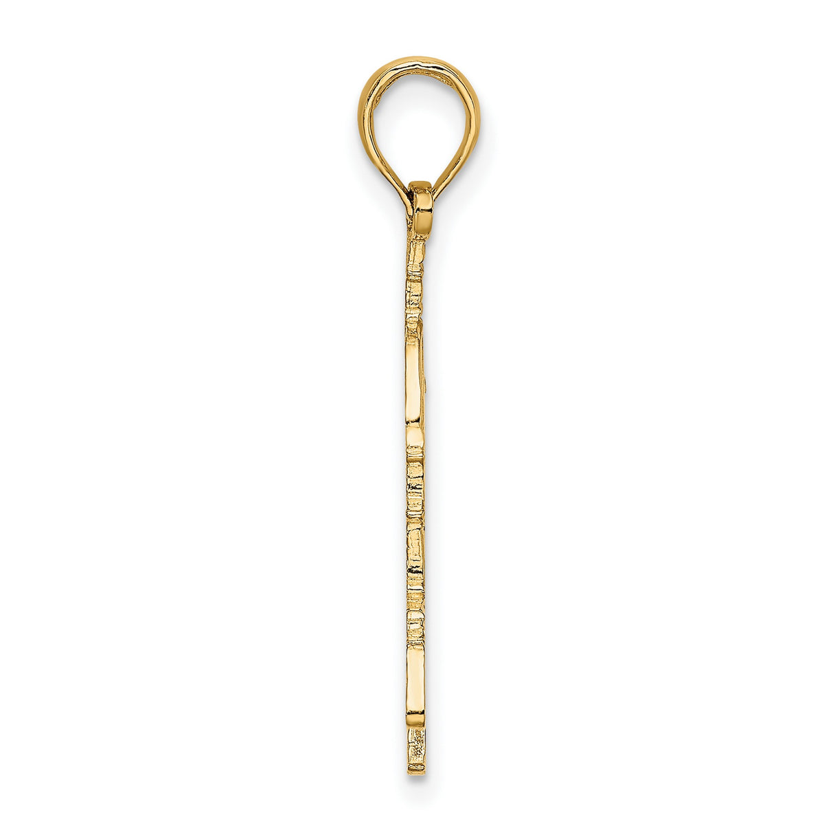 WASHINGTON D.C. Capital Building Charm Pendant in Real 14k Yellow Gold