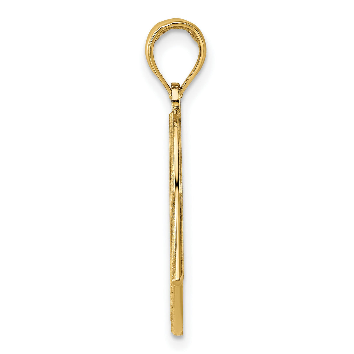 14k Multi-Tone Gold American Flag Pendant, Waving US Flag Charm, Patriotic Jewelry