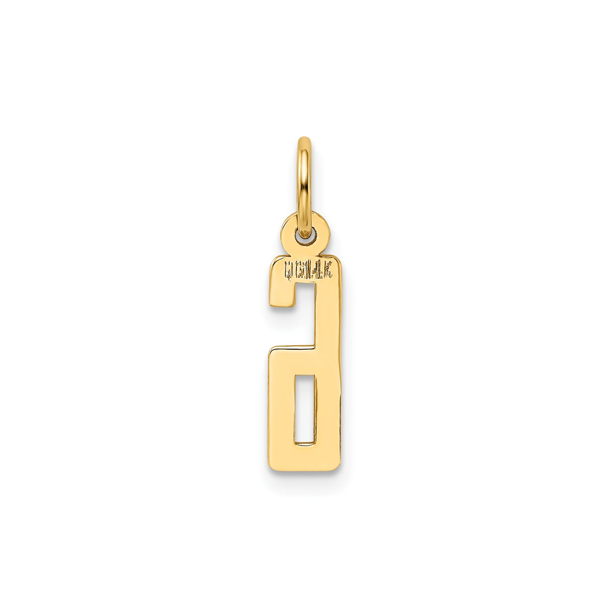 14k Yellow Gold Orthodox Cross Pendant, Modern Geometric Christian Religious Jewelry