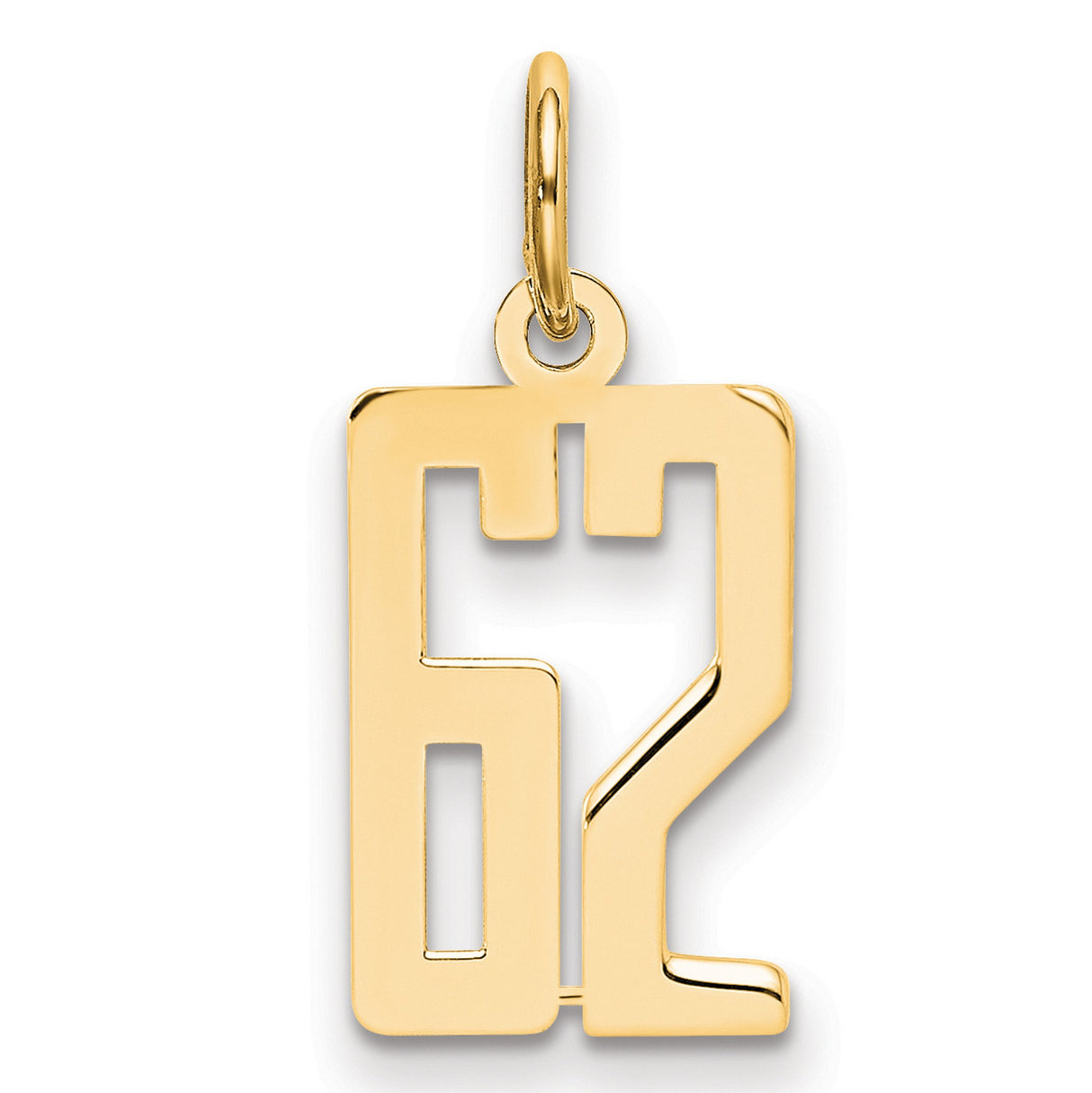 14k Yellow Gold Chai Pendant with Hebrew Symbol of Life, Jewish Faith Charm