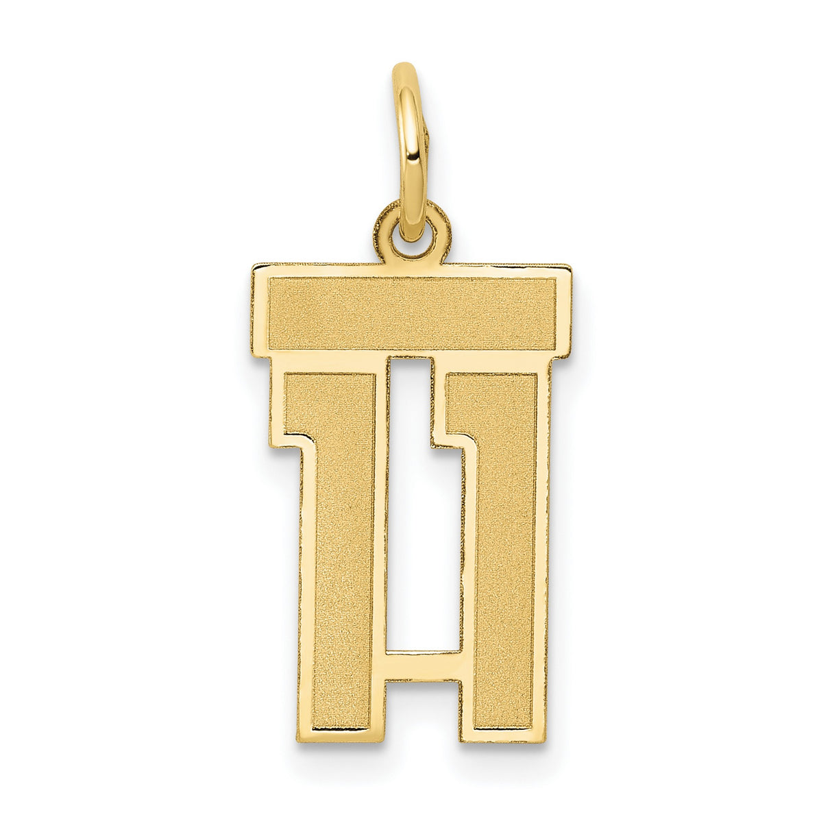 14k Yellow Gold Chai Pendant, Hebrew Symbol of Life and Vitality, Unisex Jewish Charm