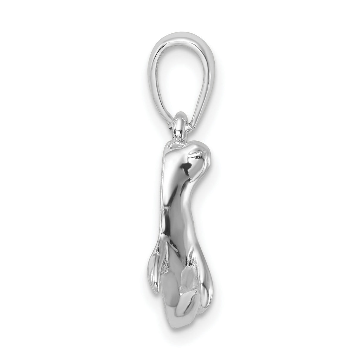 Sterling Silver Sea Lion Pendant, Detailed Ocean Wildlife Charm, Nautical Animal Jewelry
