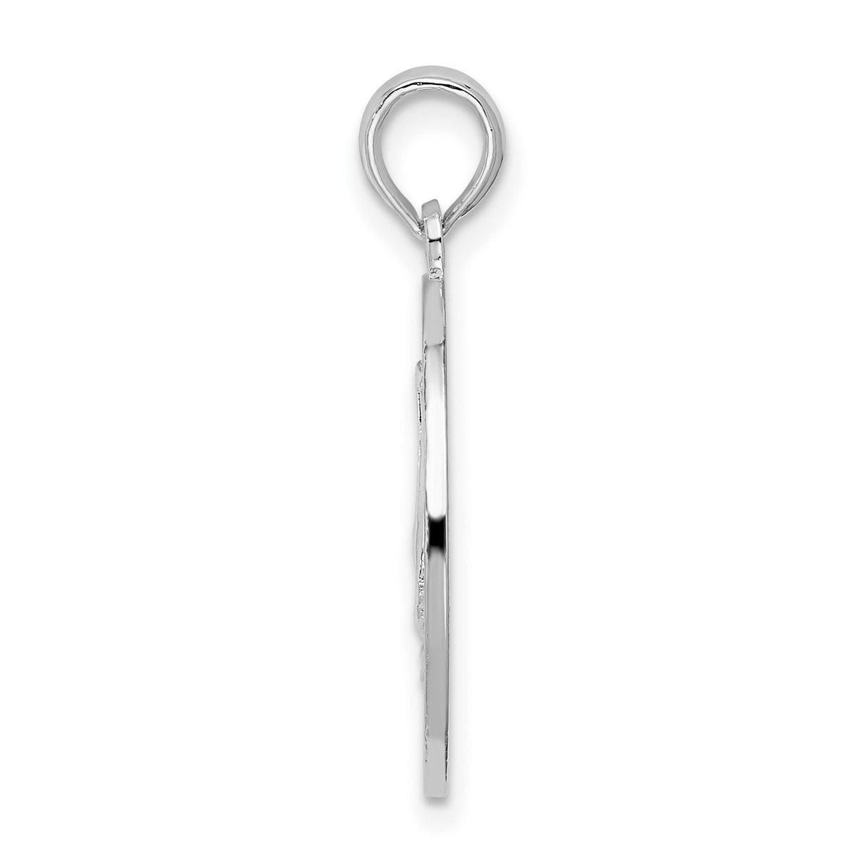 Sterling Silver Nautical Pendant with Newport Rhode Island and Sailboat Charm