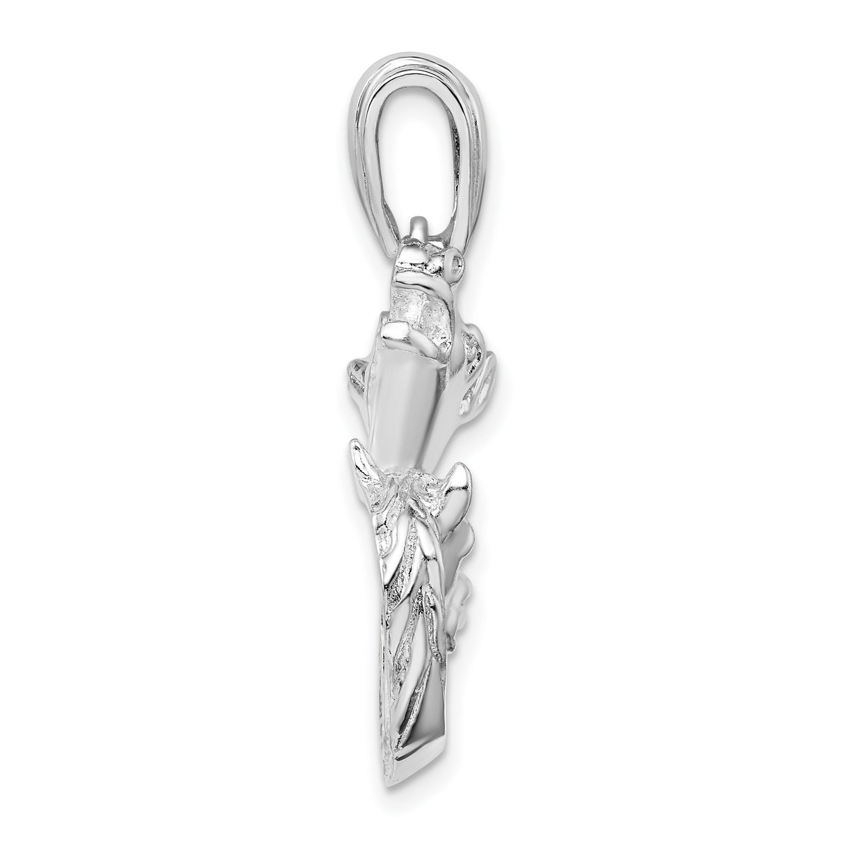 Sterling Silver Double Horse Head Pendant with Circular Equestrian Design