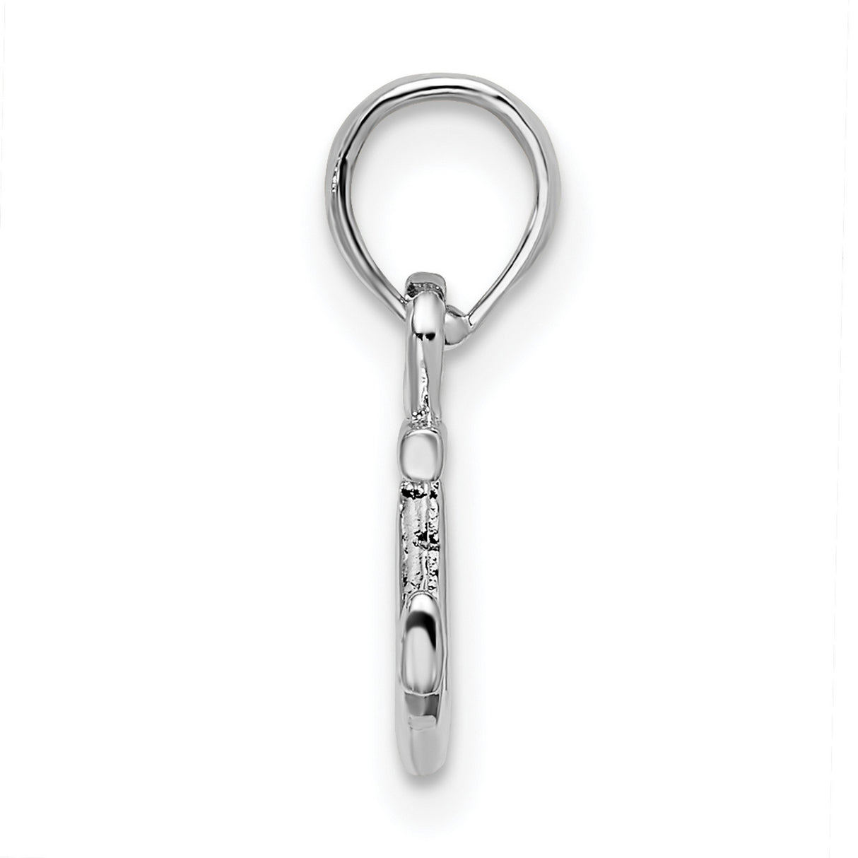 Sterling Silver Anchor Pendant Charm, Nautical Symbol of Strength and Faith for Women or Unisex