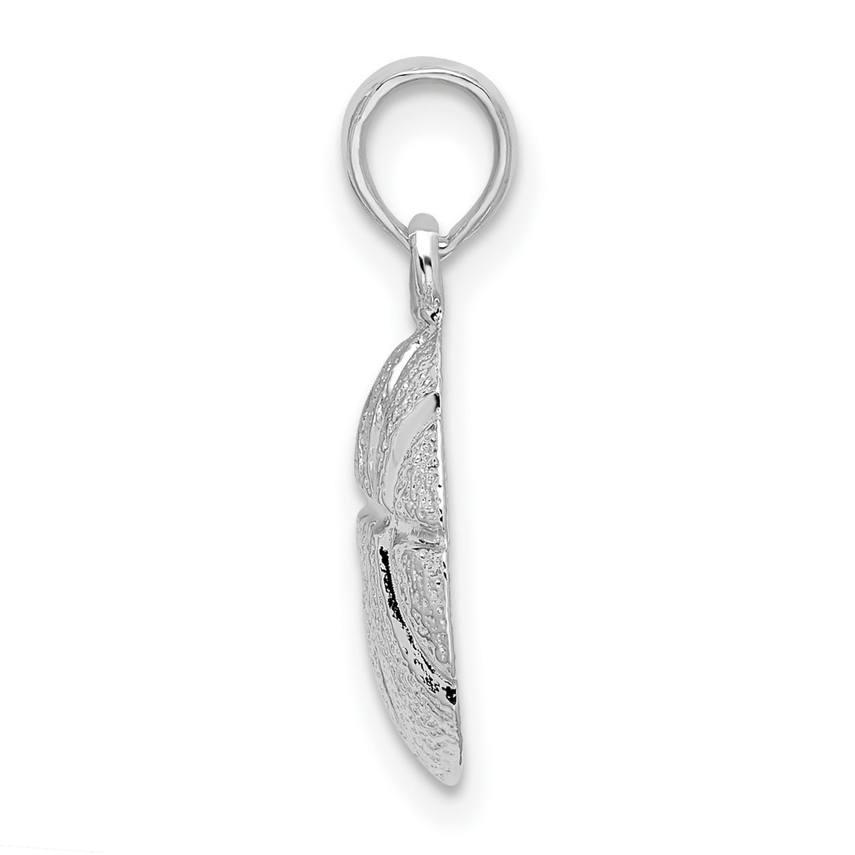 Sterling Silver Basketball Pendant with Textured Detailing, Unisex Sports Charm Jewelry