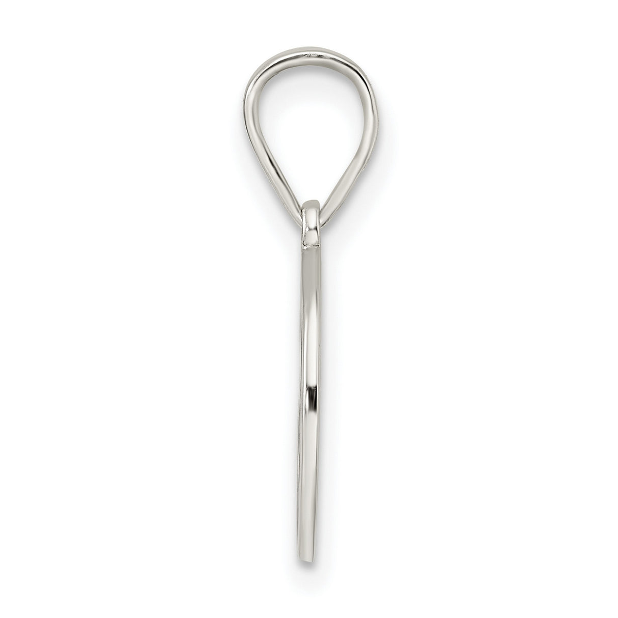 Sterling Silver Yin Yang Pendant with Black and White Enamel, Taoist Symbol of Balance and Harmony