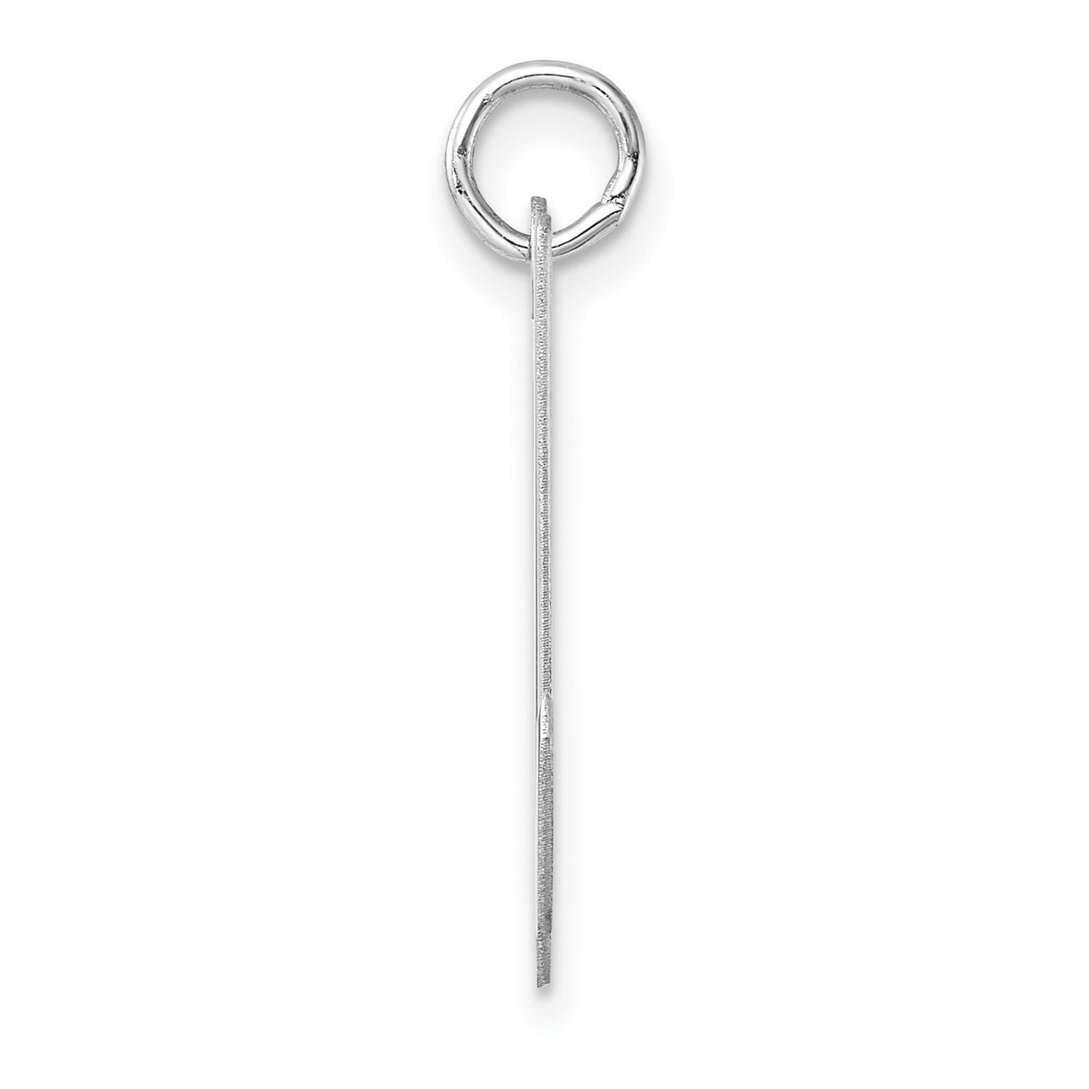 Sterling Silver Script Letter U Pendant Charm, Cursive Initial Monogram Jewelry